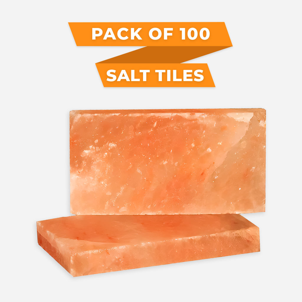 Himalayan Salt Tiles – Pack of 100 – Salt Giants